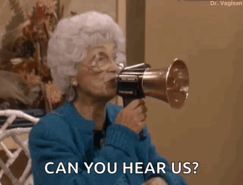 Attention Megaphone GIF