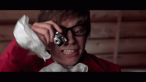 Austin Powers Camera GIF
