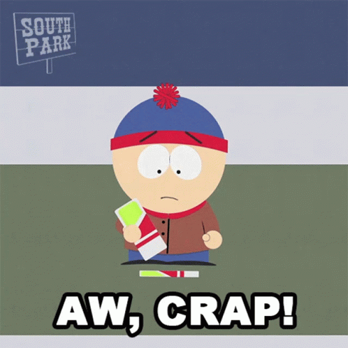 Aw Crap Stan Marsh GIF
