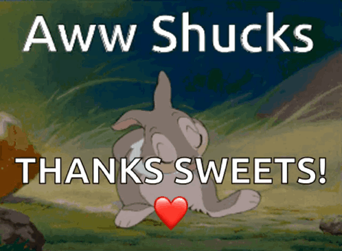 Awe Shucks Thanks Friend GIF