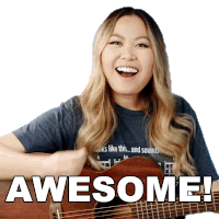 Awesome Ellen Chang Sticker