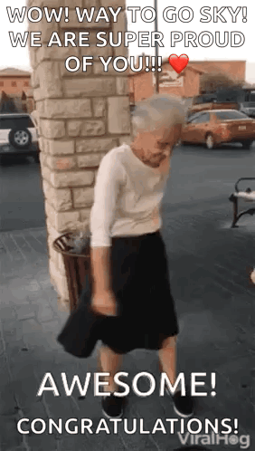Awesome Grandma GIF