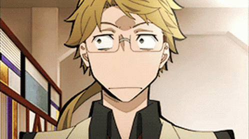 Awkward Doppo Kunikida GIF
