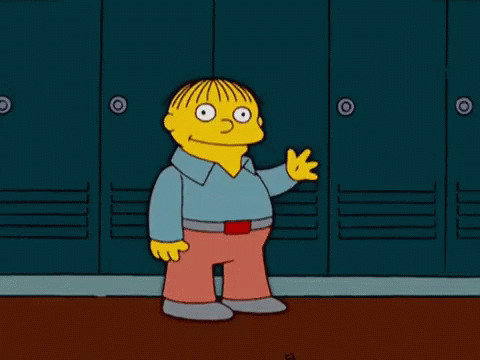 Awkward Hi GIF