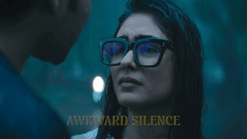 Awkward Silence GIF