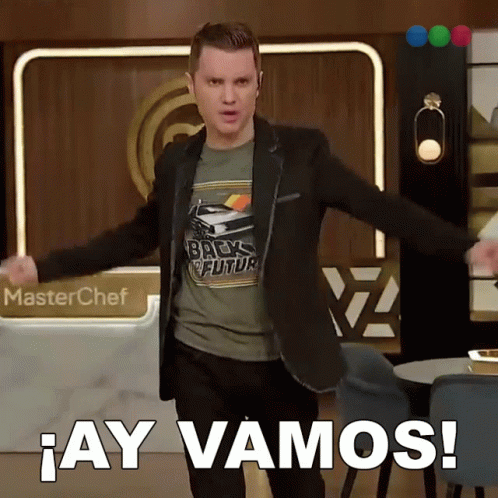 Ay Vamos Santiago Del Moro GIF