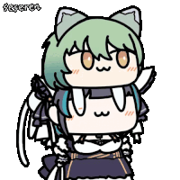 Azur Lane Cheshire Sticker