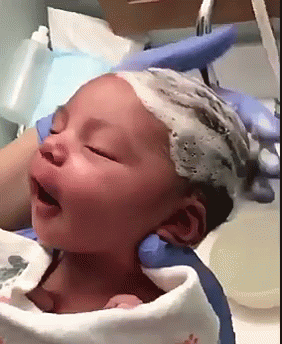 Baby Bathing GIF