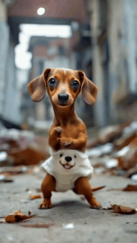 Baby Dog Dancing Ai GIF