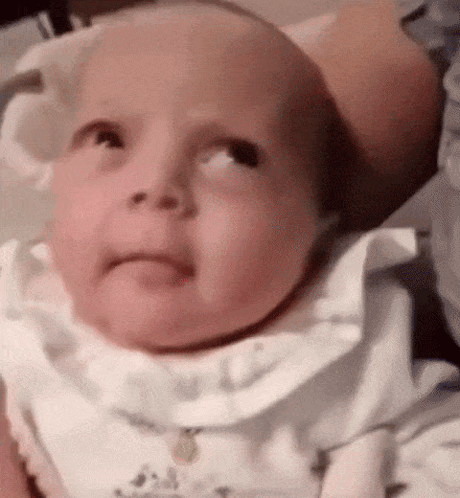 Baby Side Eye Wtf Baby GIF