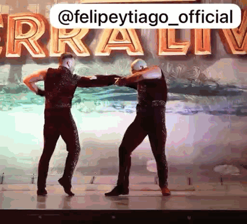 Bachata Two Men Dancing Together GIF