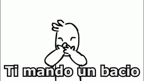 Bacio Ti Mando Un Bacio Saluti Abbracci Cuoricini Bacini GIF