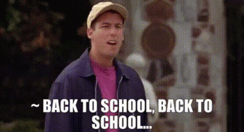 Back To School GIF