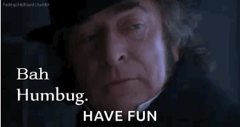 Bah Humbug Ba Humbug GIF