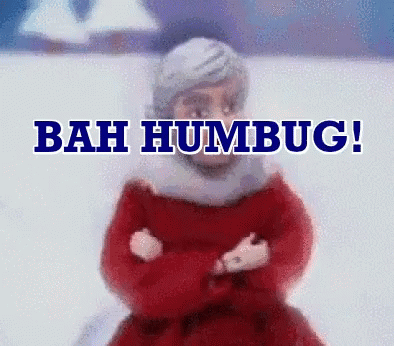 Bah Humbug Ba Humbug GIF