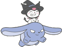 Baku Kuromi Sticker