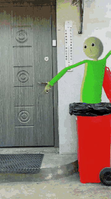 Baldi Knock Knock GIF