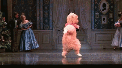 Ballet Bear GIF