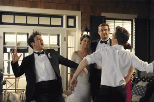 Barney Stinson High Five GIF
