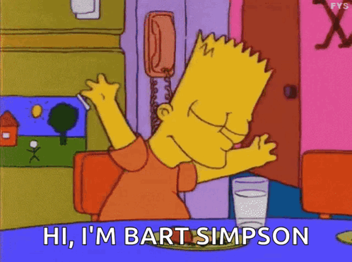 Bart Simpson The Simpsons GIF