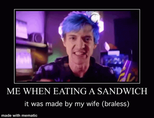 Based Ninja Sandwich GIF