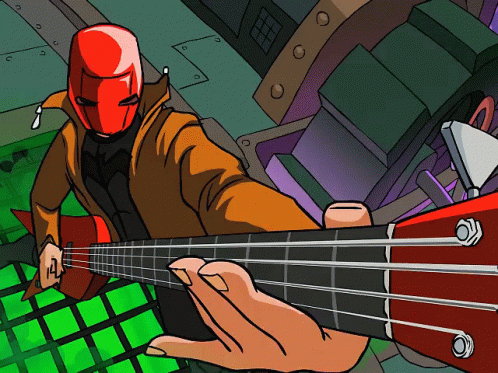 Batmetal Red Hood GIF