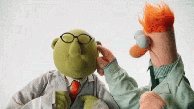Beaker Scratching GIF