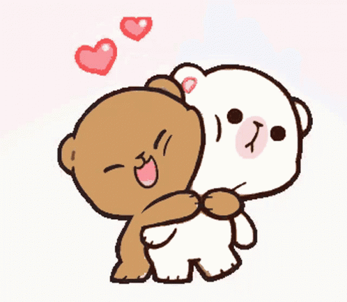 Bear Cute Kiss GIF