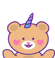 Bear Kawaii Sticker