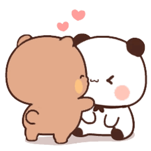 Bear Kiss Bear Kisses GIF