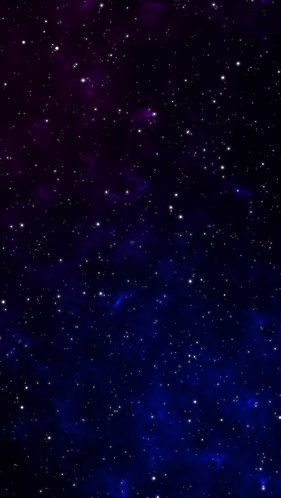 Beautiful Blue Night Sky Starry Night Galaxy GIF