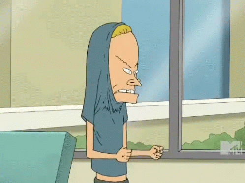 Beavis Cornholio GIF