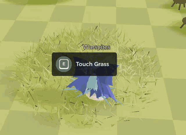Becomefumo Cirno Grass GIF