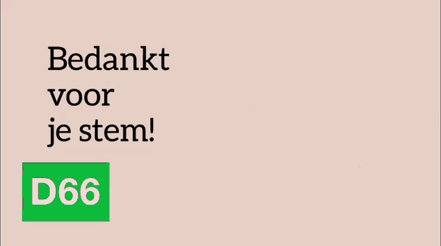 Bedankt Stemmen GIF