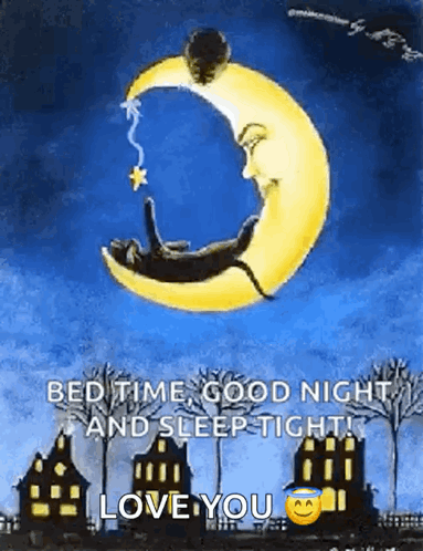 Bedtimestory Cat GIF