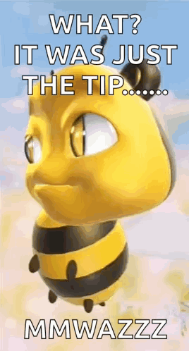 Bee Rizz Bee Eyebrow GIF