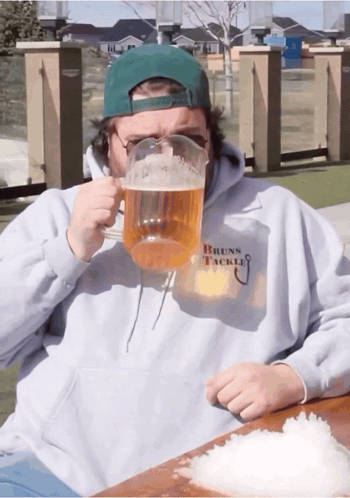 Beer Drinking Beer GIF