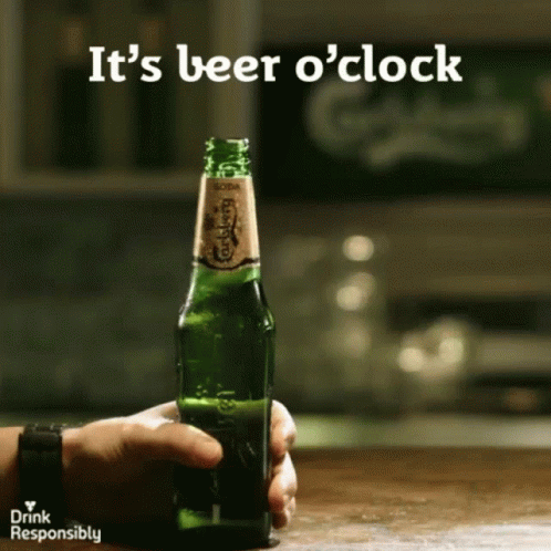 Beer Time Time For Beer GIF