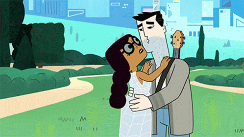 Beijo Professor Utonium GIF
