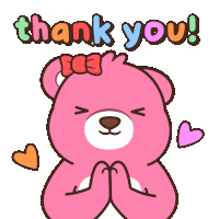 Bella Thank You Sticker