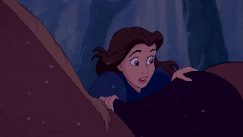 Belle Thinking GIF