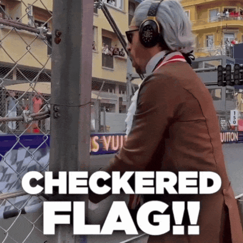 Benjammins Checker Flag GIF