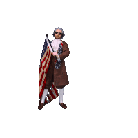 Benjammins Flag Sticker