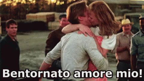 Bentornato Che Bello Rivederti Abbraccio Ti Voglio Bene GIF
