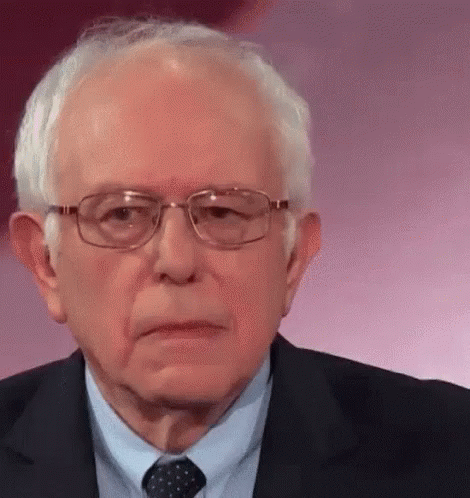Bernie Huh GIF