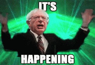 Bernie Itshappening GIF