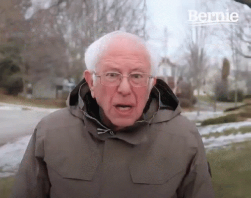 Bernie Sanders Financial Support GIF