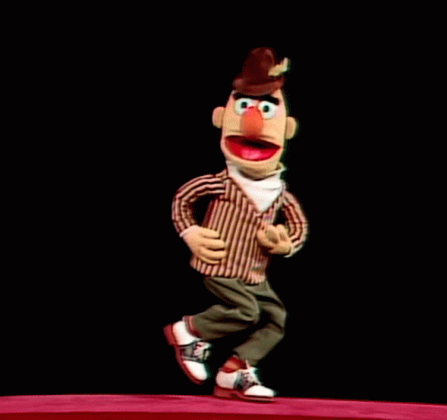 Bert Sesame Street GIF