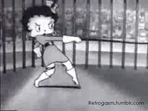 Betty Boop Whip GIF