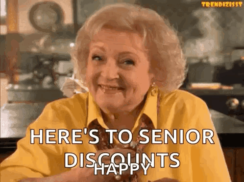 Betty White Cheers GIF